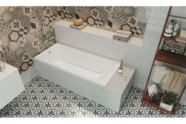 Акриловая ванна Roca Elba 170х75 прямоугольная белая 248507000