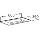 Раковина для мебели Roca Debba Unik 60x36 32799H000