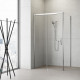 Душевой уголок Radaway Idea KDJ 110x110 L квадратный, двери раздвижные