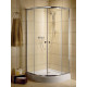 Душевой уголок Radaway Classic A 80x185 прозрачное стекло четверть круга, двери раздвижные