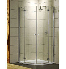 Душевой уголок Radaway Torrenta PDD/E 90x80 прозрачное стекло прямоугольный-асимметричный, двери распашные