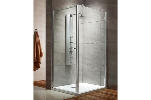 Душевой уголок Radaway EOS KDJ 80x100 прозрачное стекло L прямоугольный, двери распашные