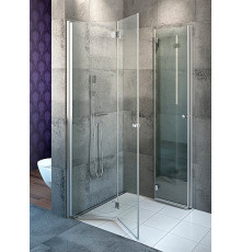 Душевой уголок Radaway EOS KDD-B 100x90 прозрачное стекло прямоугольный, двери складные
