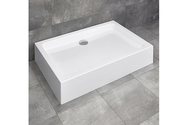 Поддон для душа Radaway Laros D100x90 прямоугольный, средний