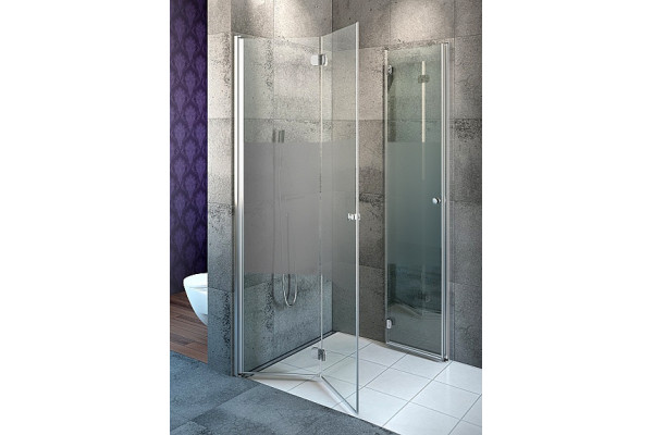 Душевой уголок Radaway EOS KDD-B 100x90 интимато прямоугольный, двери складные