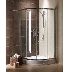 Душевой уголок Radaway Premium Plus A 90x190 прозрачное стекло четверть круга, двери раздвижные