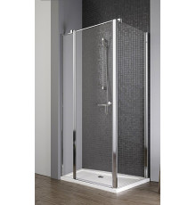Душевой уголок Radaway EOS II KDJ 80 L прямоугольный, двери распашные, стекло прозрачное
