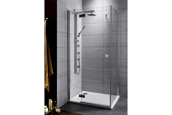 Душевой уголок Radaway Almatea KDJ 100x80 прозрачное стекло L прямоугольный, двери распашные