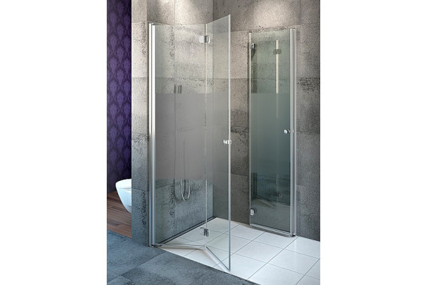 Душевой уголок Radaway EOS KDD-B 100x100 интимато квадратный, двери складные