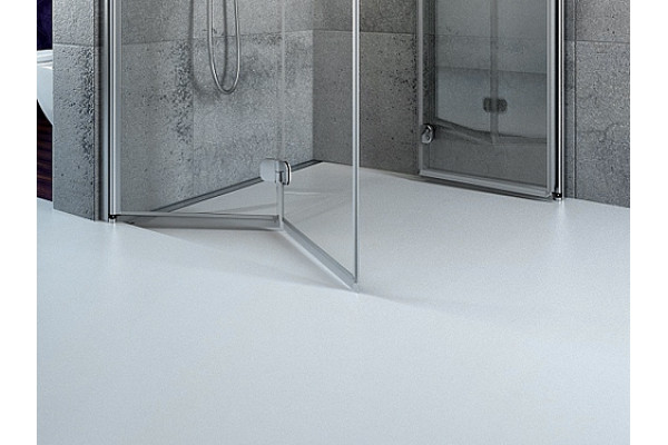 Душевой уголок Radaway EOS KDD-B 100x100 интимато квадратный, двери складные