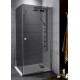 Душевой уголок Radaway Almatea KDJ 100x90 стекло графит R прямоугольный, двери распашные