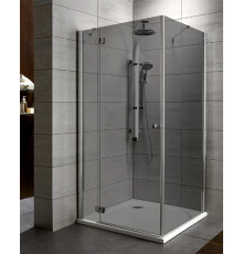 Душевой уголок Radaway Torrenta KDJ 100x80 стекло графит L прямоугольный, двери распашные