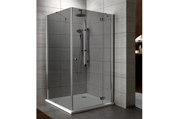 Душевой уголок Radaway Torrenta KDJ 120x90 стекло графит R прямоугольный, двери распашные