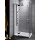 Душевой уголок Radaway Almatea KDJ 120x80 прозрачное стекло R прямоугольный, двери распашные