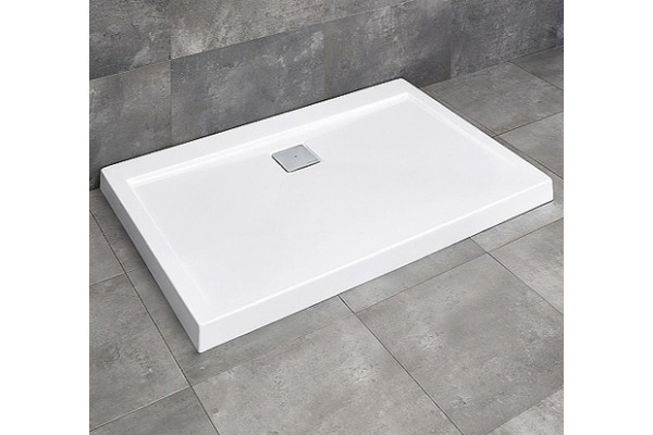 Поддон для душа Radaway Argos D80x120 прямоугольный, низкий