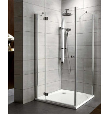 Душевой уголок Radaway Torrenta KDJ 120x80 прозрачное стекло L прямоугольный, двери распашные