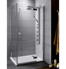 Душевой уголок Radaway Almatea KDJ 120x90 прозрачное стекло R прямоугольный, двери распашные