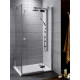 Душевой уголок Radaway Almatea KDJ 120x90 прозрачное стекло R прямоугольный, двери распашные