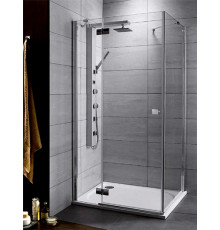 Душевой уголок Radaway Almatea KDJ 120x90 прозрачное стекло L прямоугольный, двери распашные