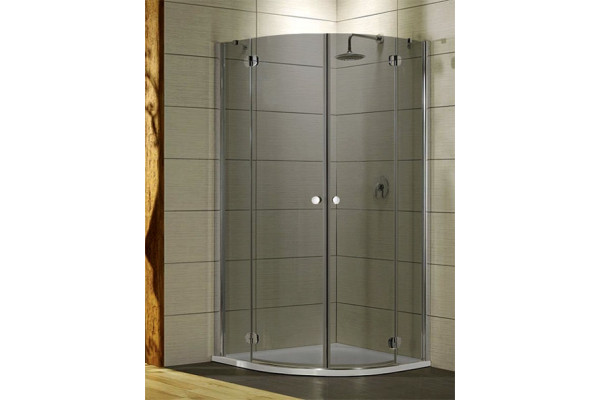 Душевой уголок Radaway Torrenta PDD/E 100x80 стекло графит прямоугольный-асимметричный, двери распашные