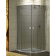 Душевой уголок Radaway Torrenta PDD/E 100x80 стекло графит прямоугольный-асимметричный, двери распашные