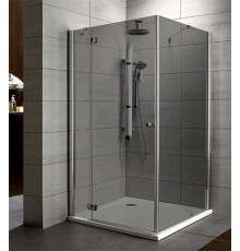 Душевой уголок Radaway Torrenta KDJ 120x90 стекло графит L прямоугольный, двери распашные