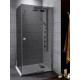 Душевой уголок Radaway Almatea KDJ 120x80 стекло графит R прямоугольный, двери распашные