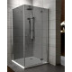 Душевой уголок Radaway Torrenta KDJ 100x80 стекло графит R прямоугольный, двери распашные