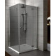 Душевой уголок Radaway Torrenta KDJ 100x90 стекло гарфит R прямоугольный, двери распашные