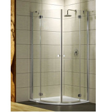 Душевой уголок Radaway Torrenta PDD/E 100x80 прозрачное стекло прямоугольный-асимметричный, двери распашные