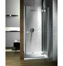 Душевая дверь в нишу Radaway Almatea DWJ 100 прозрачное стекло R распашная, профиль хром
