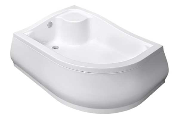 Поддон для душа Radaway Korfu E 100x80 L прямоугольный-асимметричный, левый