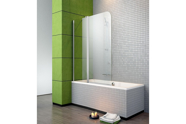 Шторка на ванну Radaway EOS II PND 110 L распашная, стекло прозрачное