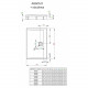 Поддон для душа Radaway Argos D 160x90 прямоугольный, низкий
