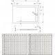 Поддон для душа Radaway Teos F 100x80, white, прямоугольный, низкий