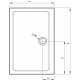 Поддон для душа Radaway Doros D Compact 100x90 прямоугольный, низкий