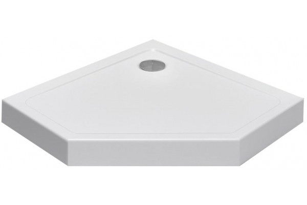 Поддон для душа Radaway Doros PT Compact 100x100 пятиугольный, низкий