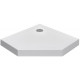 Поддон для душа Radaway Doros PT Compact 90x90 пятиугольный, низкий