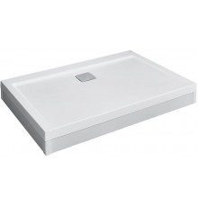 Поддон для душа Radaway Argos D 100x80, с экраном, прямоугольный, низкий