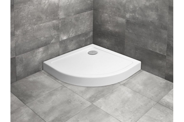 Поддон для душа Radaway Doros A Compact 80x80 четверть круга, низкий