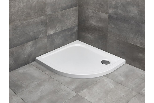 Поддон для душа Radaway Delos E 90x80, L, прямоугольный-асимметричный, низкий