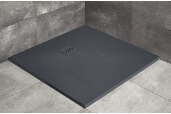 Поддон для душа Radaway Kyntos C 90x90, antracite, квадратный, низкий