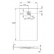 Поддон для душа Radaway Kyntos F 110x90, black, прямоугольный, низкий