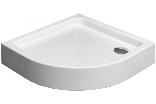 Поддон для душа Radaway Laros A Compact 85x85 четверть круга, средний