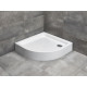 Поддон для душа Radaway Laros A Compact 85x85 четверть круга, средний