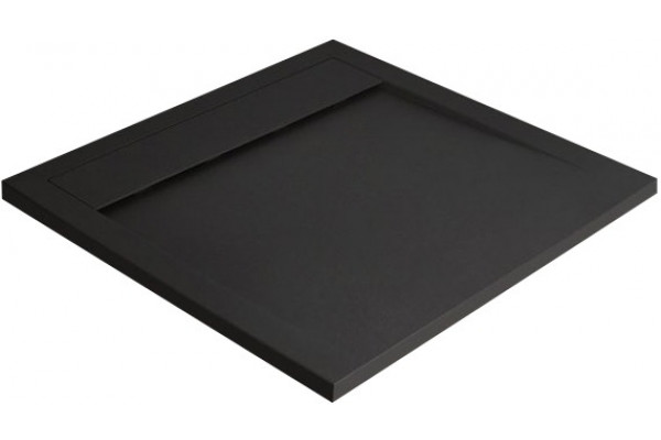 Поддон для душа Radaway Teos C 100x100, black, квадратный, низкий