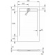 Поддон для душа Radaway Teos F 150x90, white, прямоугольный, низкий