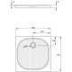 Поддон для душа Radaway Zantos C 90x90 квадратный, низкий