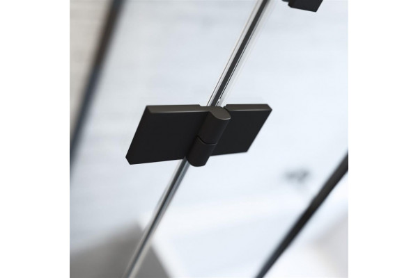 Шторка на ванну Radaway Essenza New Black PND II 110 L распашная, стекло прозрачное