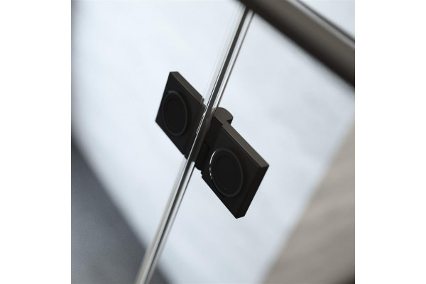 Шторка на ванну Radaway Essenza New Black PND II 110 L распашная, стекло прозрачное